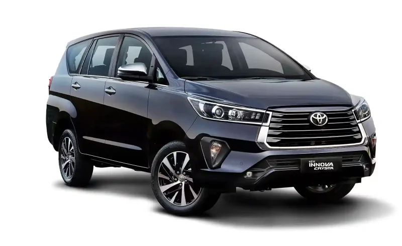 Innova crysta rental car in Kashmir