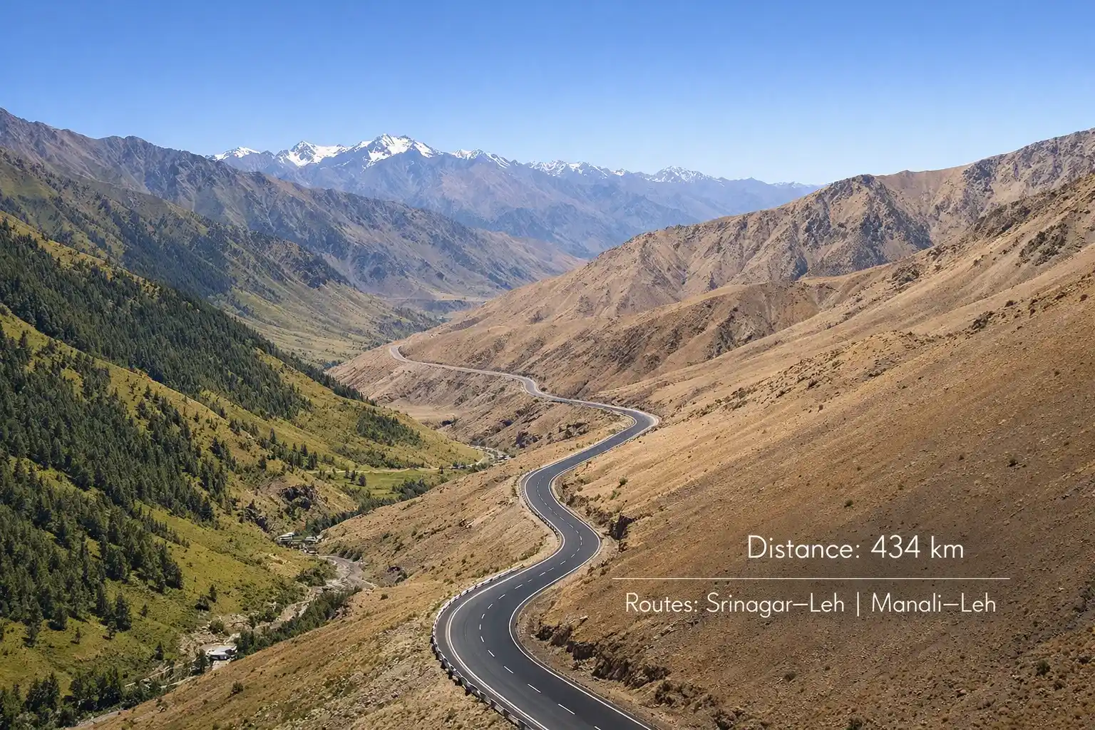 Srinagar to Leh car rental