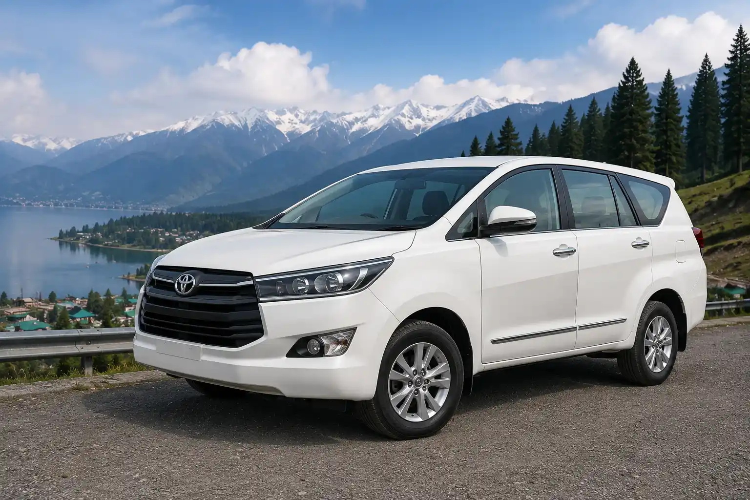 Innova Crysta Cab service Kashmir