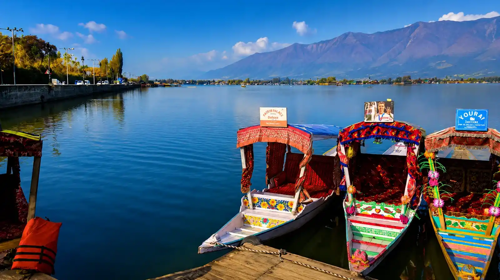 Shikara ride dal lake booking